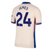 Camisa de Futebol Chelsea Reece James #24 Equipamento Secundário 2024-25 Manga Curta